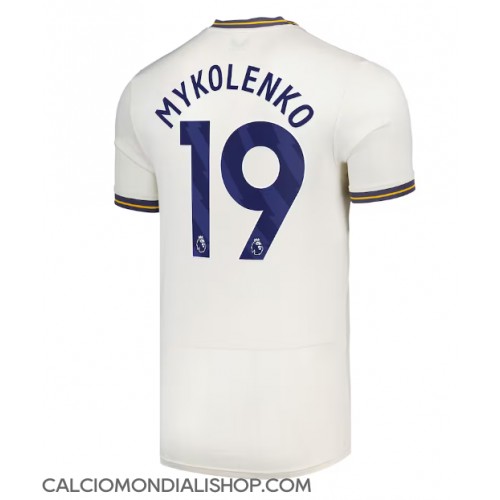 Maglie da calcio Everton Vitaliy Mykolenko #19 Terza Maglia 2024-25 Manica Corta